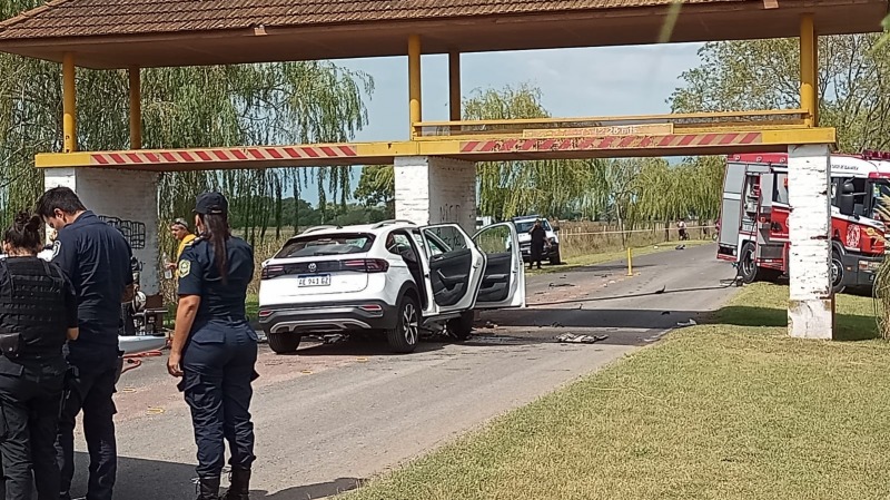 Muri la madre del intendente Galli luego de chocar contra el limitador de altura del Camino de los Peregrinos